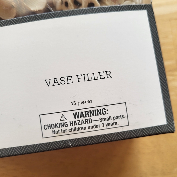 NEW Vase Filler, 15 Pieces In Color Cream By Threshold - Picture 3 of 8